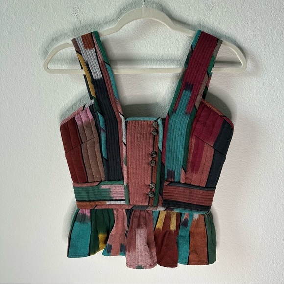 Ulla Johnson Andira Top in Souk SZ US 2 - Picture 3 of 8